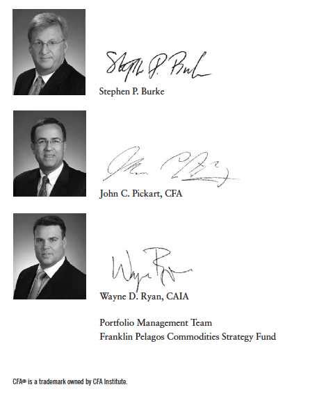 fslpx|Franklin Pelagos Commodities Strategy Fund Advisor Class .